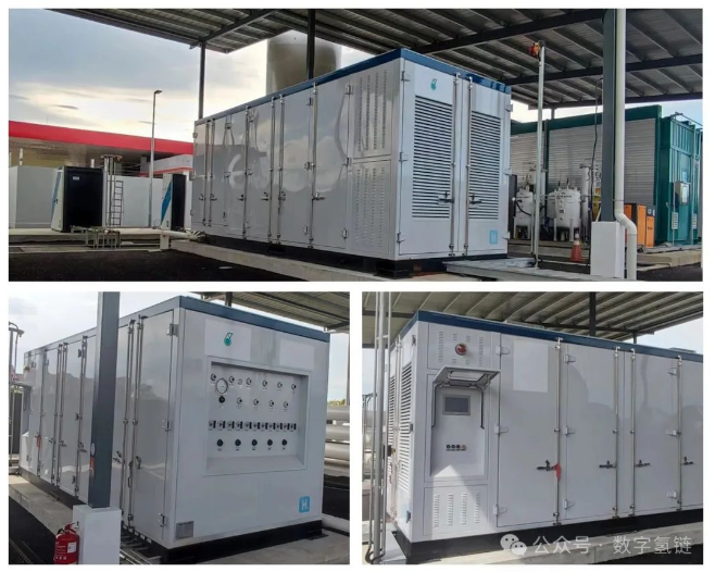 康普锐斯90MPa氢气压缩机在马来西亚顺利投用