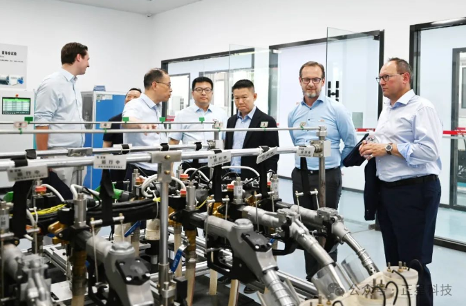 德国WEH公司与正星科技就未来氢能市场调研等进行深入交流