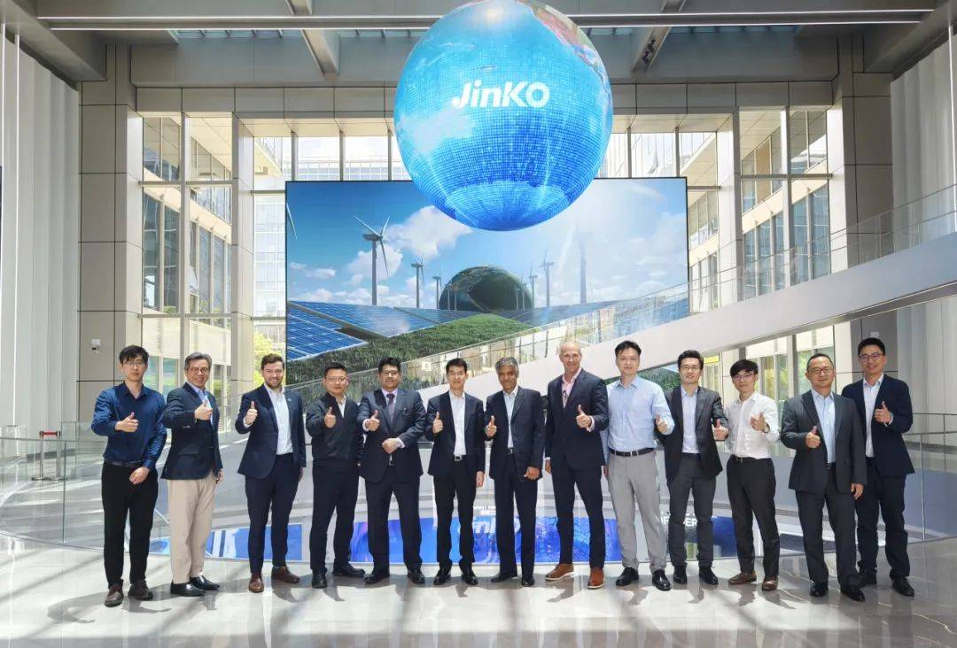 晶科能源CEO陈康平接待沙特NEOM CEO 探寻世界级光伏