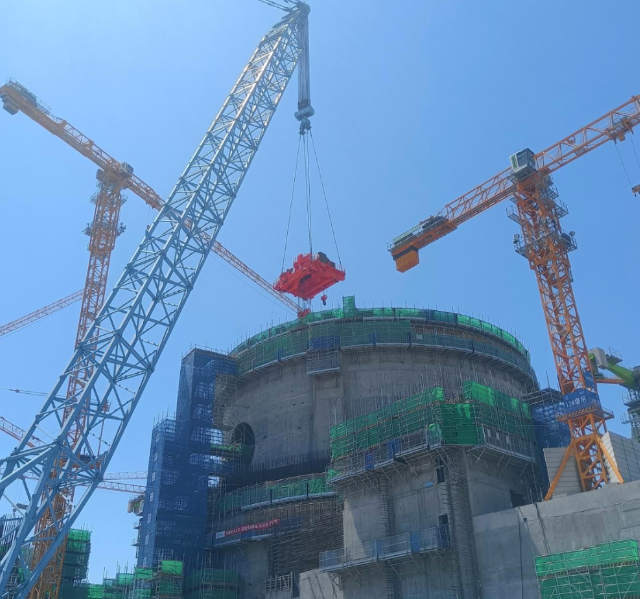1天2吊！中核机械工程助力徐大堡核电项目建设