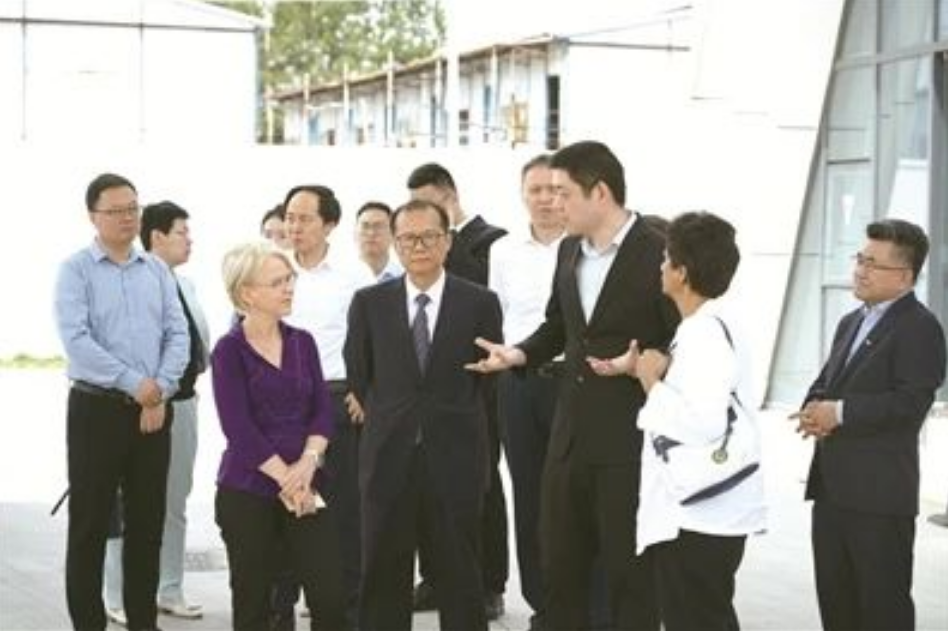 联合国助理秘书长调研诚志AP氢能加氢站