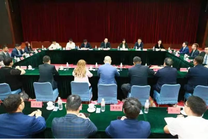 新研氢能董事长洪鑫参加全国工商联与台湾青商会交流