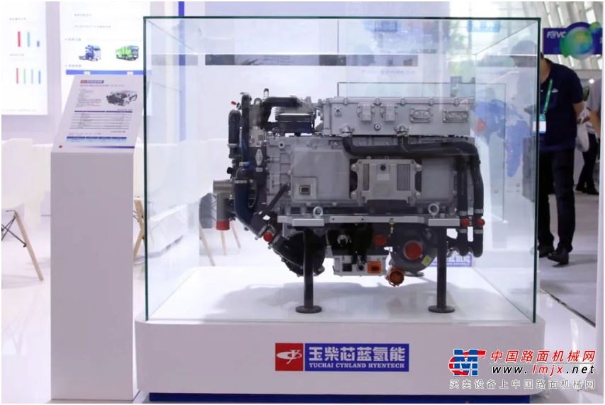 玉柴芯蓝氢能电堆亮相国内燃料电池最大展会