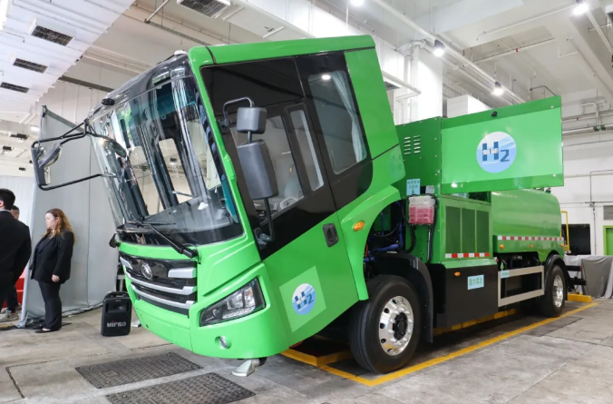 香港预计2024年年内将启动氢燃料洗街车的测试计划