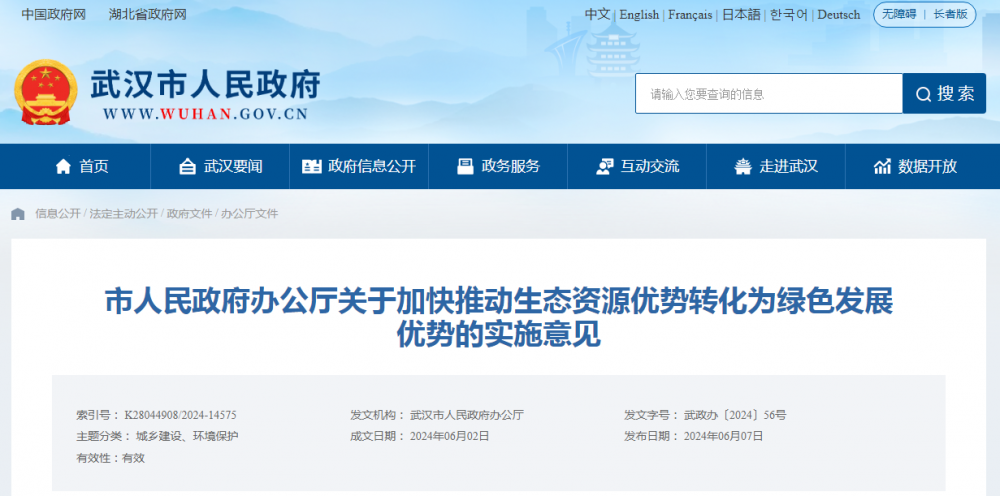 湖北武汉：开展低成本碳捕集利用与封存以及氢能等技术攻关和应用