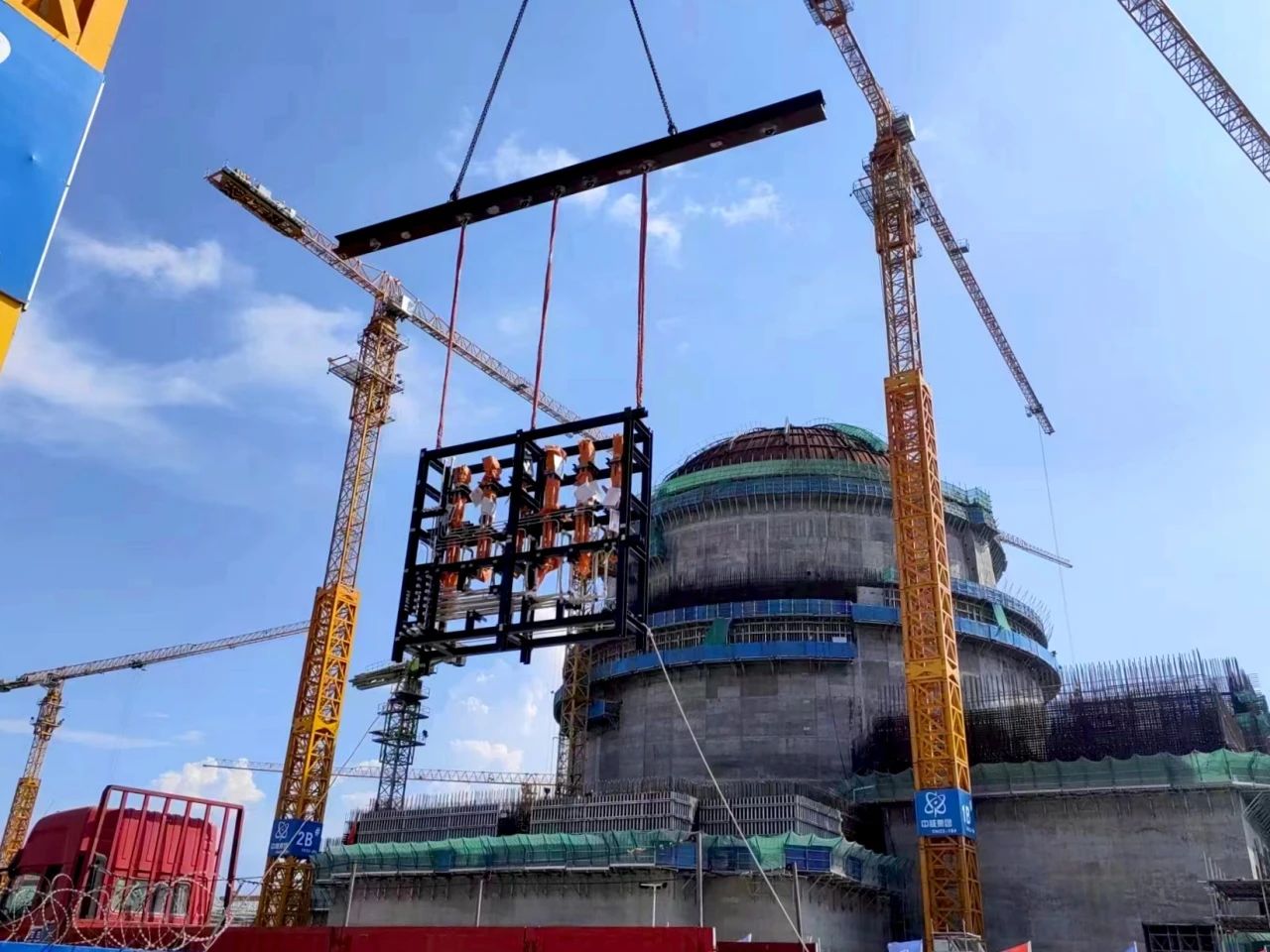 海南昌江核电3号机组核岛机械模块顺利引入