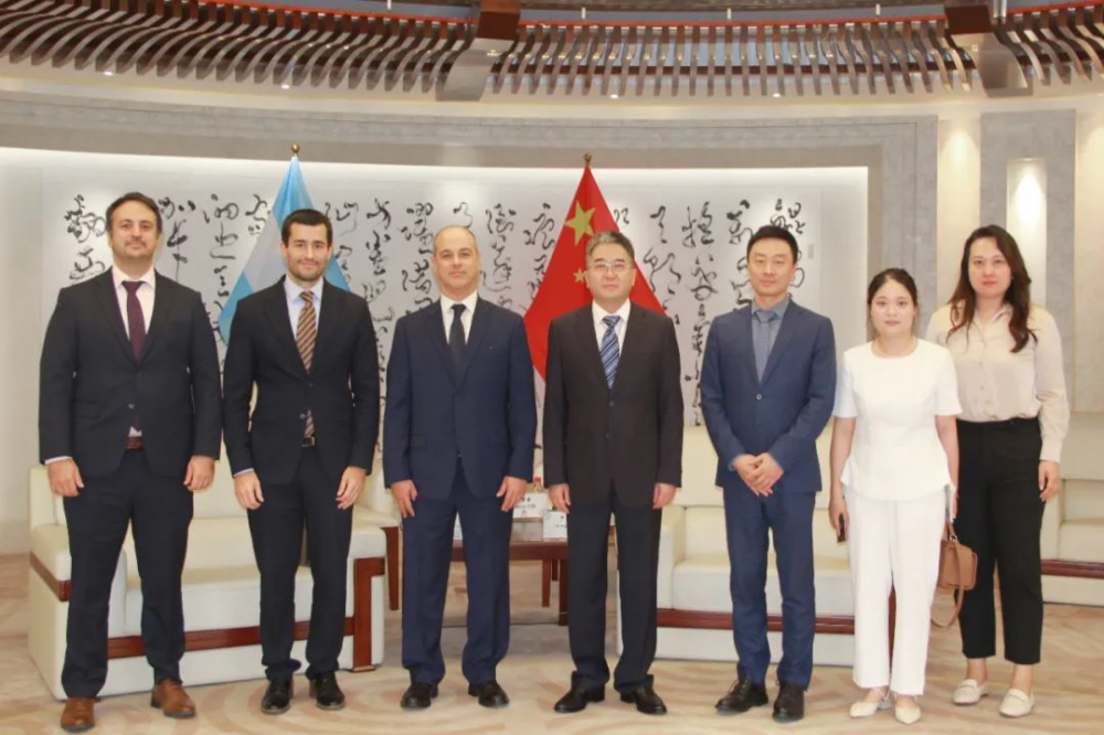 中国天楹董事长严圣军会见阿根廷驻华大使马致远一行 有望展开绿