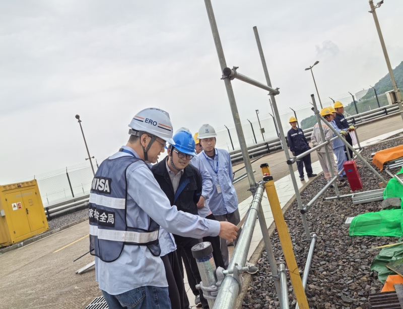 生态环境部华东核与辐射安全监督站开展秦山核电基地恶劣天气防护