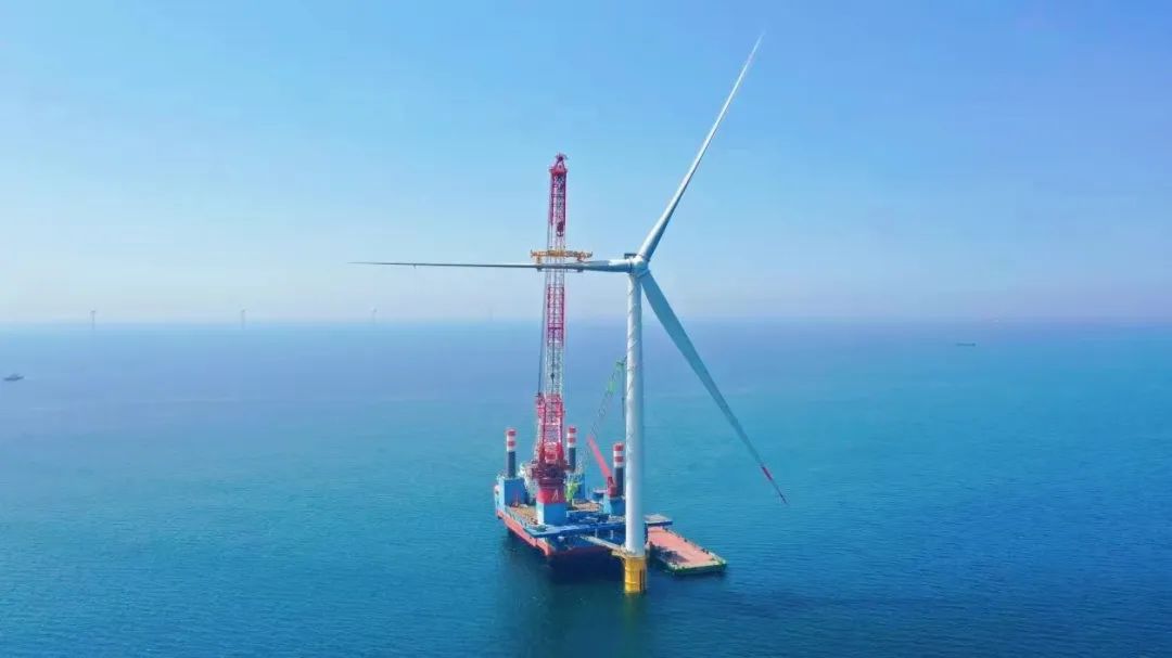 辽宁首个! 华能辽宁庄河海上风电Ⅳ2(200MW)项目成功并