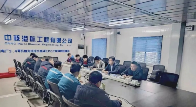 徐大堡3、4号机组核电排水暗涵陆上现浇主体结构施工首战告捷