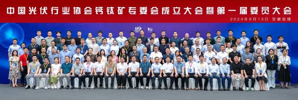 中国光伏行业协会钙钛矿专业委员会正式成立