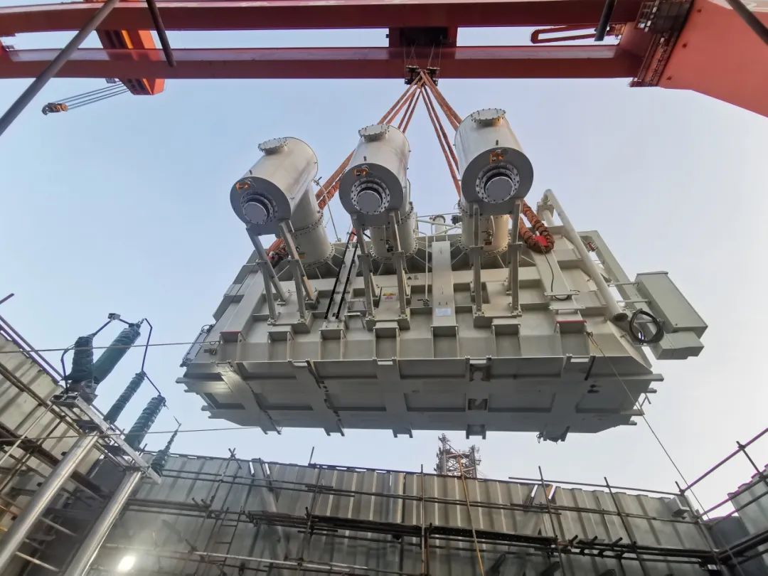 玉环2号海上风电项目海上升压站完成关键节点