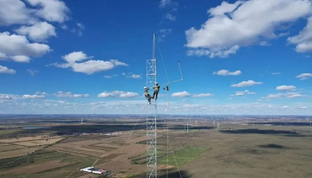 220米！风电项目测风塔高度记录再次刷新