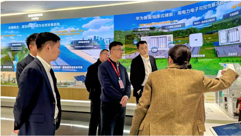 刘波涛拜访华为数字能源公司中国区总裁周建军