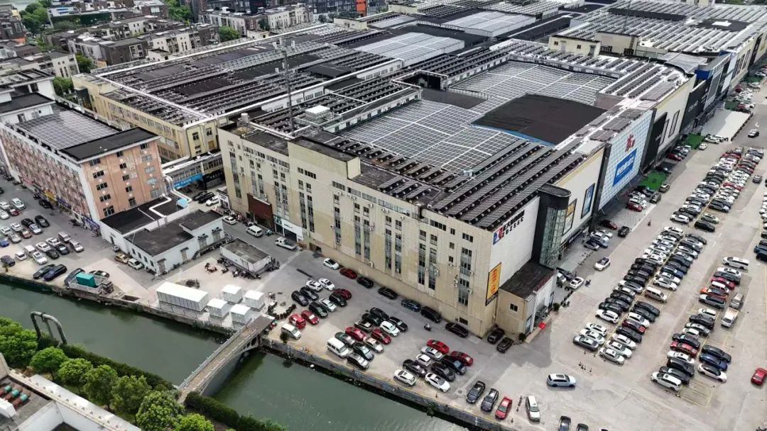 晶科能源N型TOPCon助力浙江绍兴最大装饰城