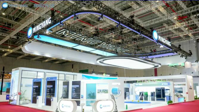 明阳氢能产业多种场景化产品亮相SNEC 2025