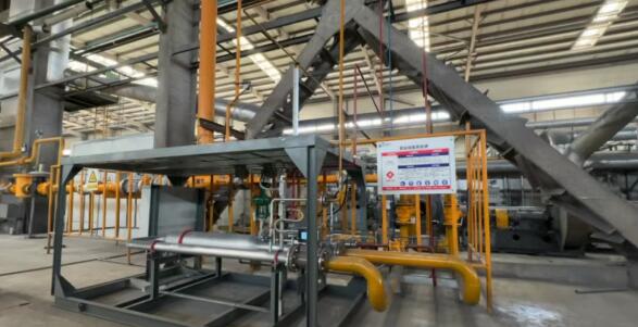 天然气掺烧绿氢项目在内蒙古丰洲材料公司成功“复制”