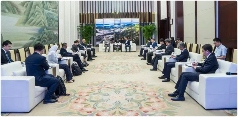 国家电投集团与沙特国际电力和水务公司座谈