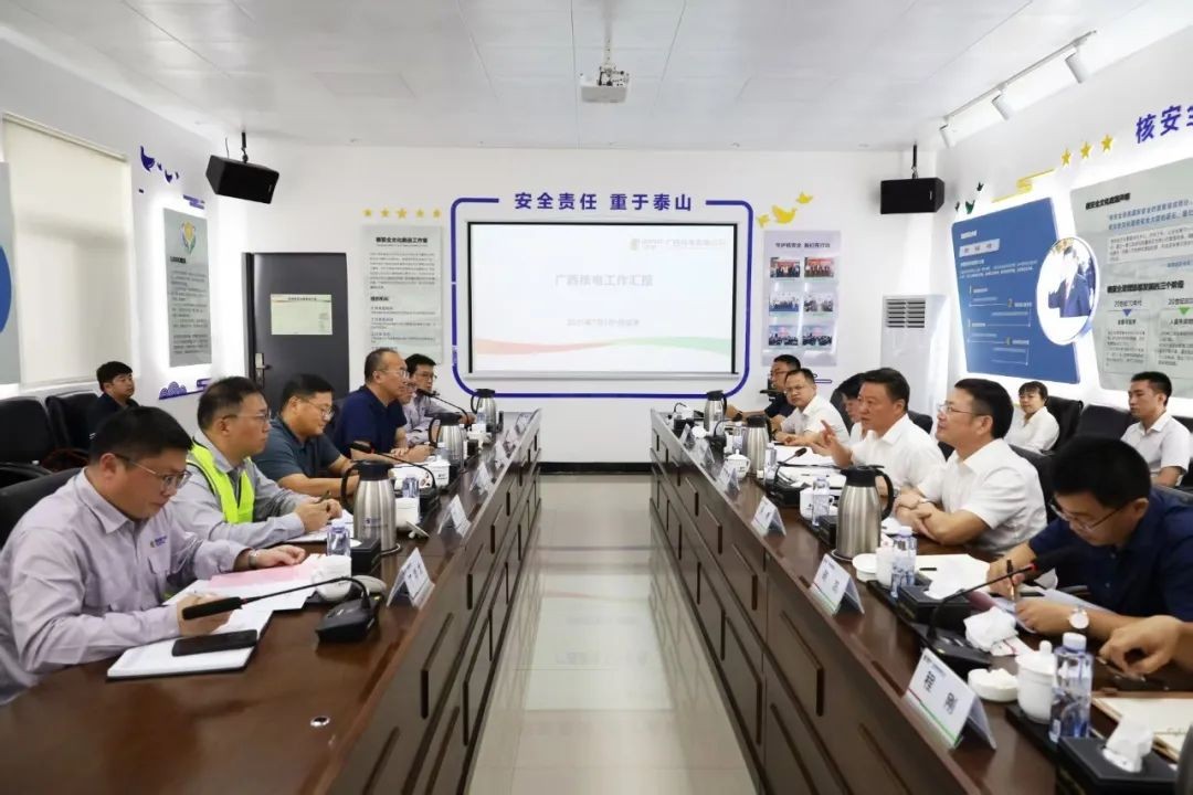 防城港市市长邱明宏调研白龙核电项目