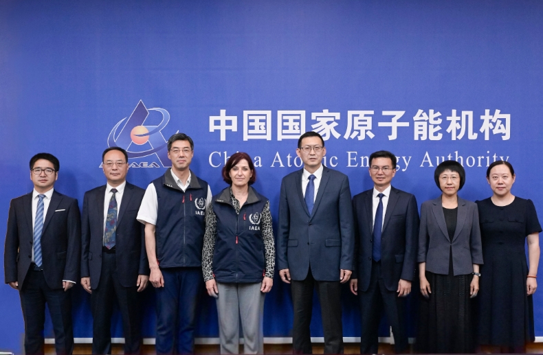 国家原子能机构副主任刘敬会见国际原子能机构副总干事埃尔维尤