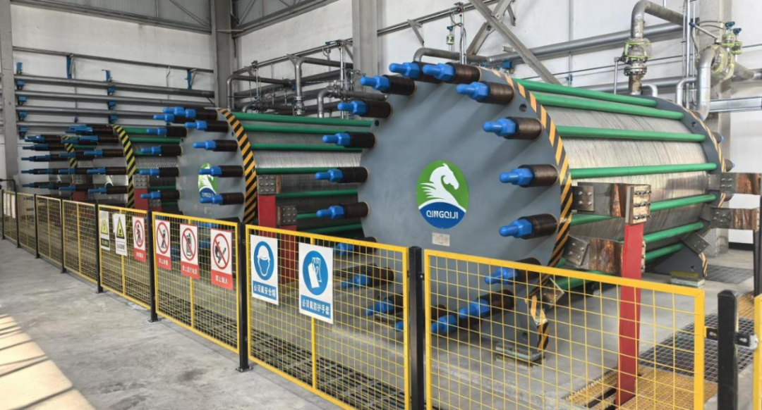 青骐骥再破行业纪录！电解槽能效登顶！行业第一！