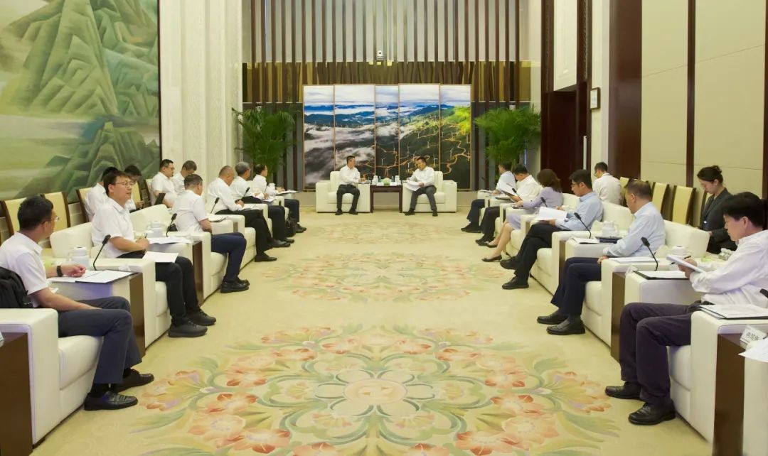 中国一重吕智强一行拜访国家电投党组书记、董事长刘明胜