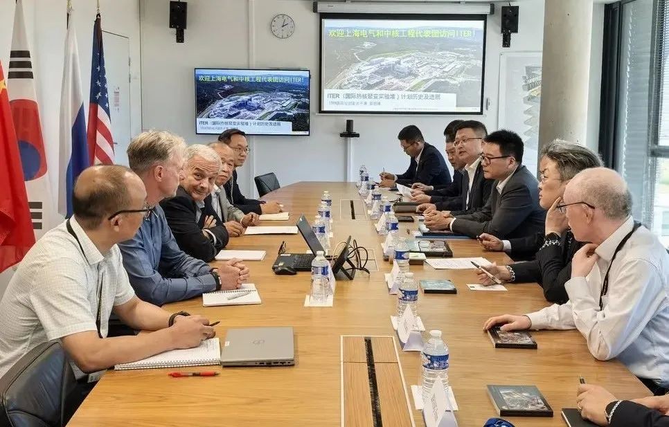 上海电气拜访ITER国际组织与中核工程联合体项目部