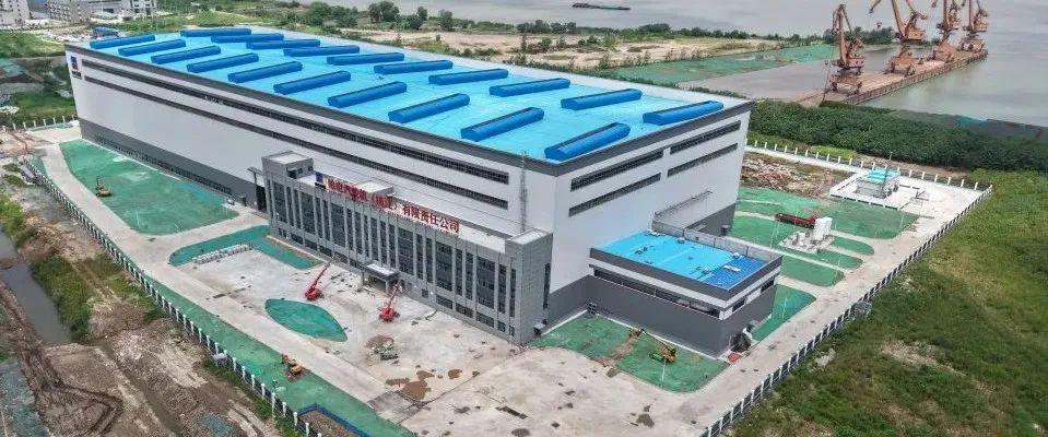 中核华兴承建的哈汽重燃及核电装备生产制造基地项目一期工程试生