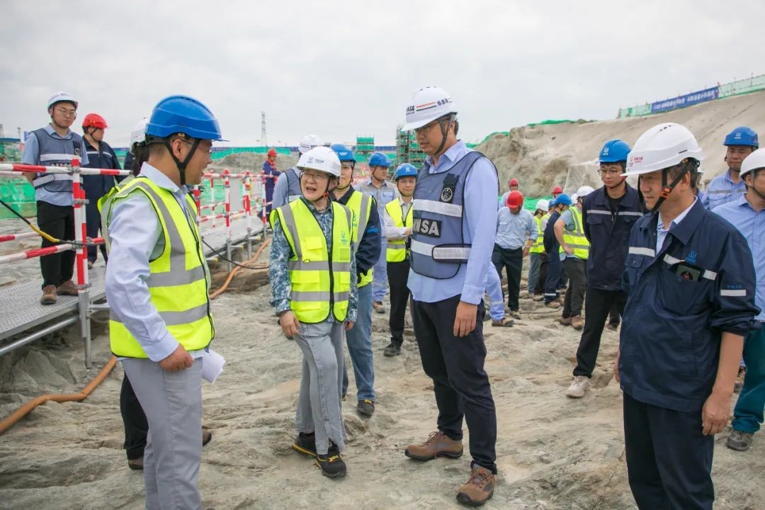 华东监督站开展江苏徐圩核能供热发电厂一期工程1号机组核岛基坑