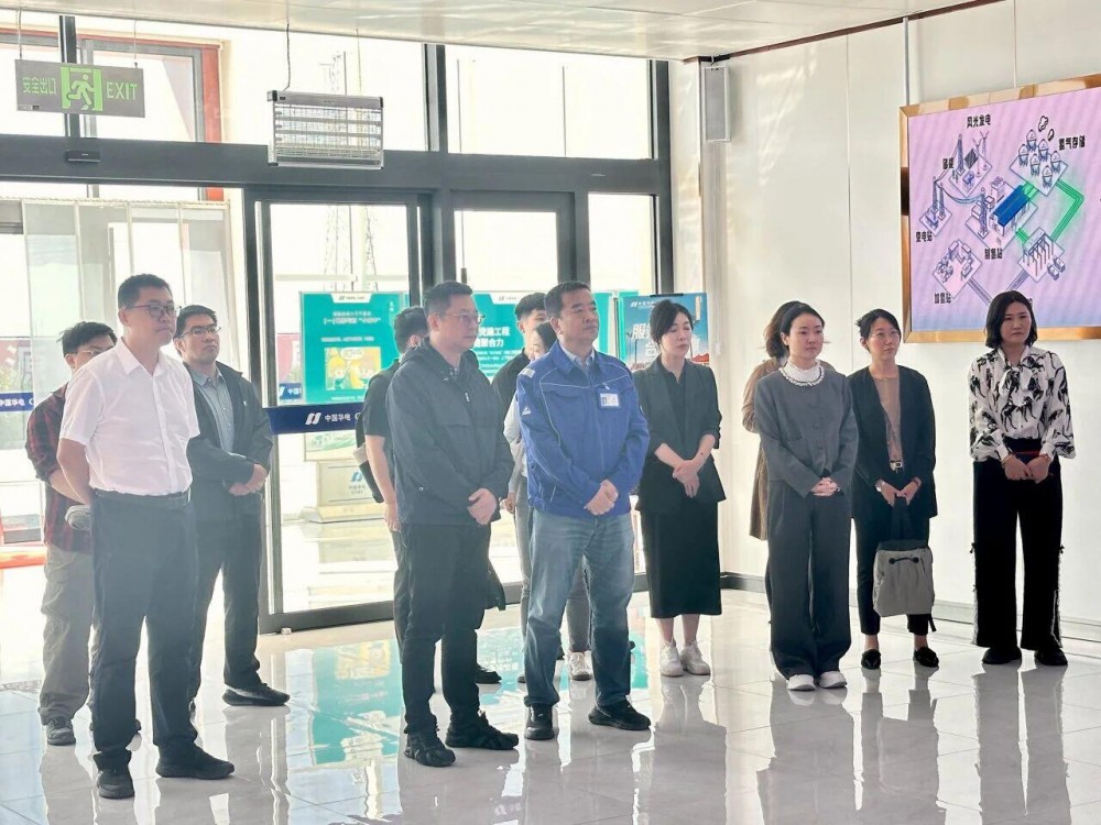 内蒙古华电氢能王新宇会见国网融资租赁公司产业链事业部总经理安