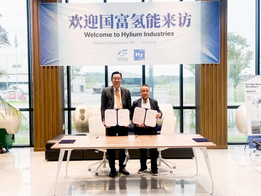 国富氢能与韩国Hylium共建氢能合作，深化东亚市场布局