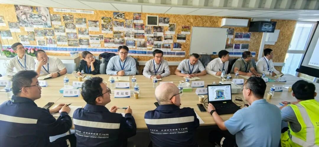 陈宝智调研中核二三ITER项目部