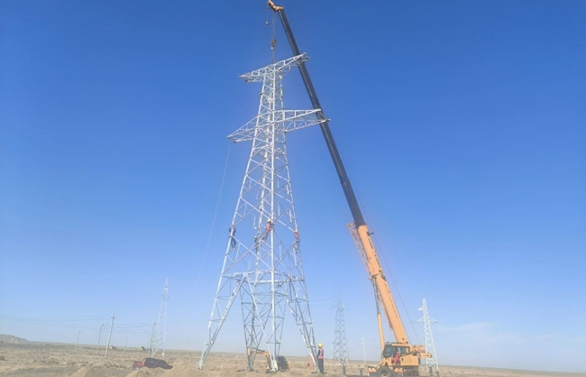 甘肃公交建集团新城开集团G571阿若高速电力工程项目全速推进