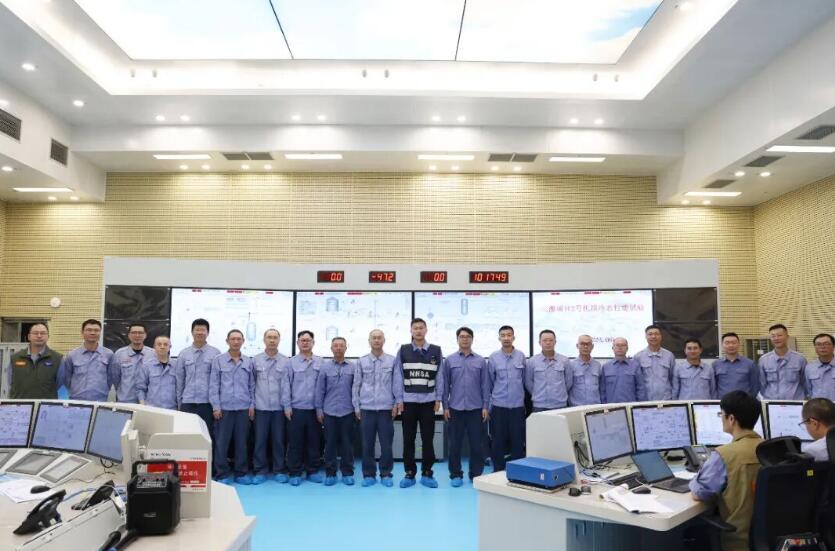 中广核浙江三澳核电项目2号机组冷试圆满完成