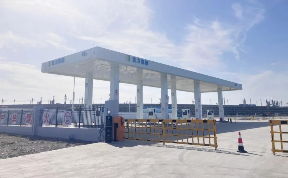 兰石重装PC承包宣力氢能纯氢工厂及加氢站项目全面竣工