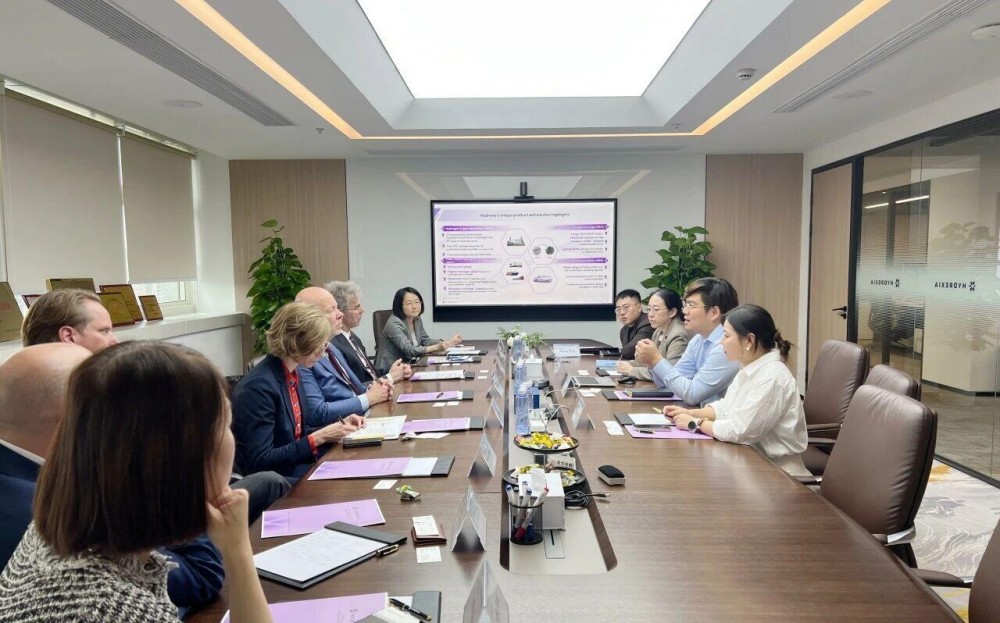 荷兰鹿特丹副市长来访氢枫，共商欧洲氢能新布局