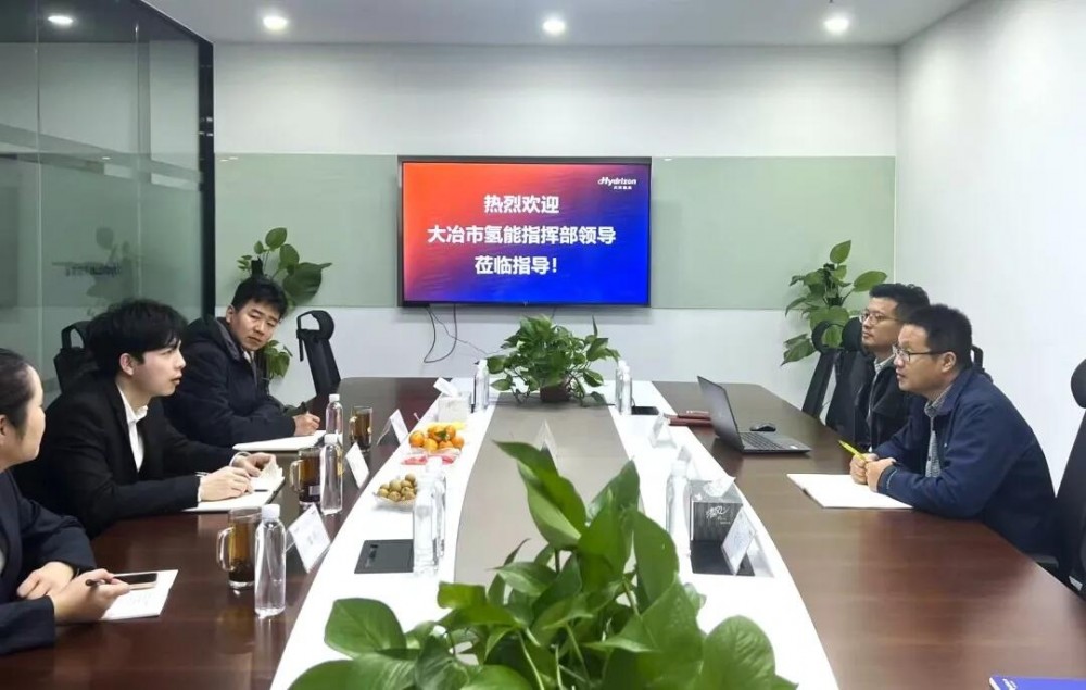 大冶市氢能指挥部赴天际氢能考察交流，探讨产业合作新路径