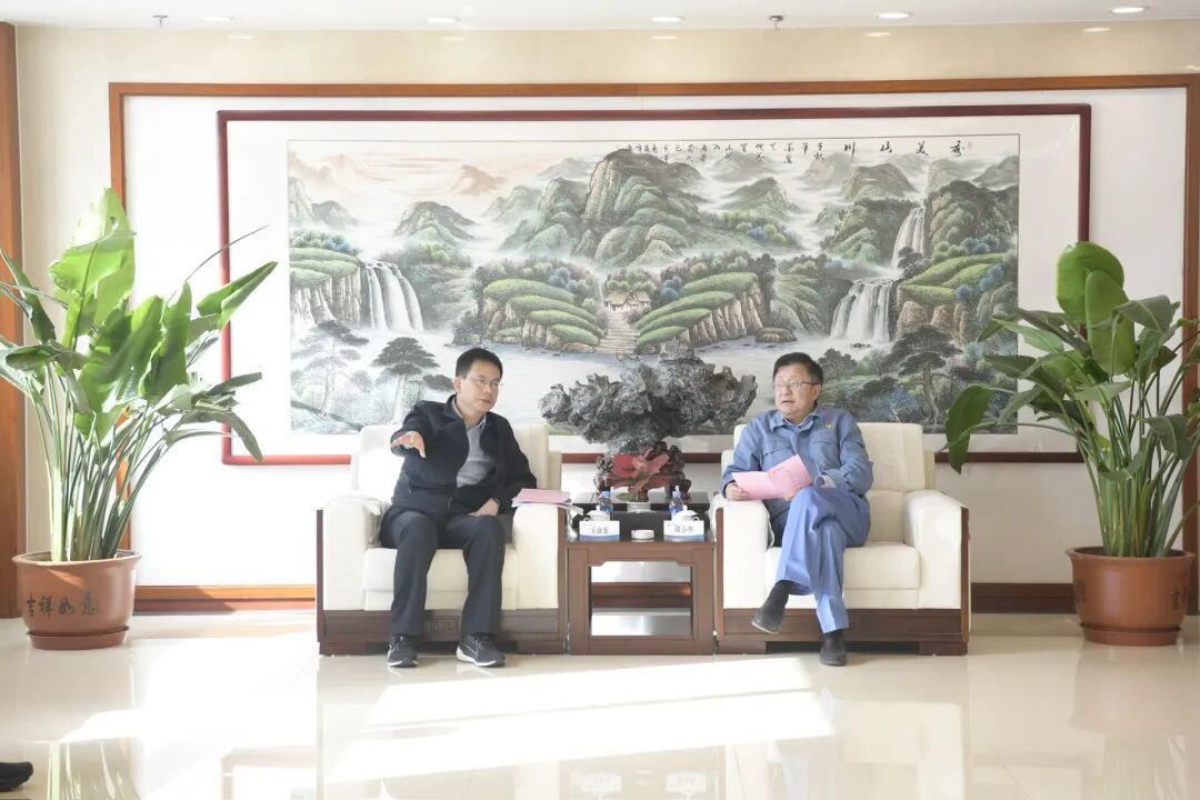 王彦宏一行拜访中天合创党委书记褚小华！围绕乌审旗风光制氢一体