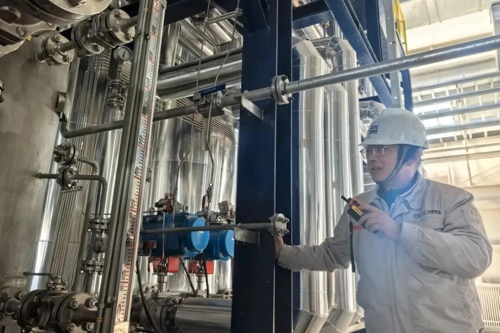 中能建松原氢能产业园（绿色氢氨醇一体化）项目全力冲刺投产目标