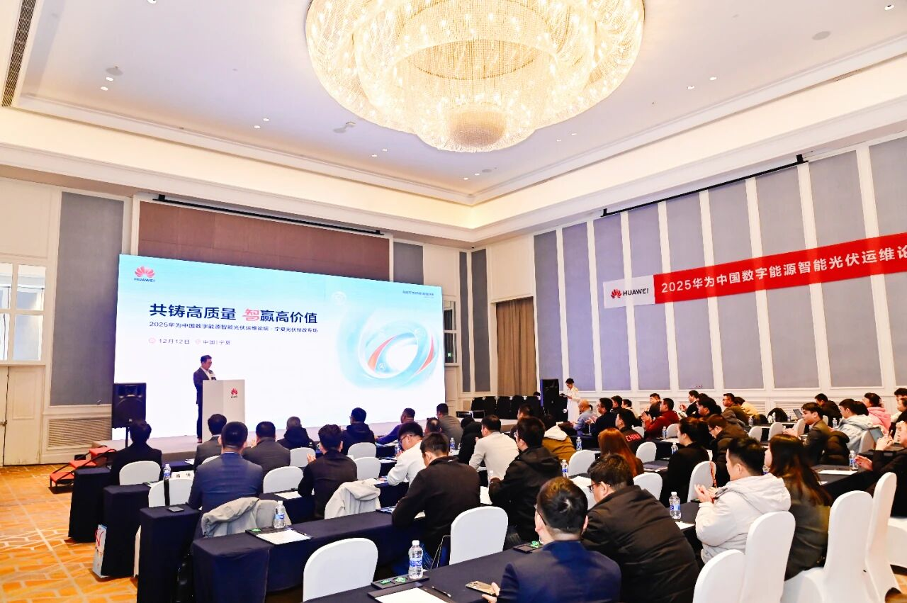 共铸高质量 智赢高价值丨2025华为中国数字能源智能光伏运维